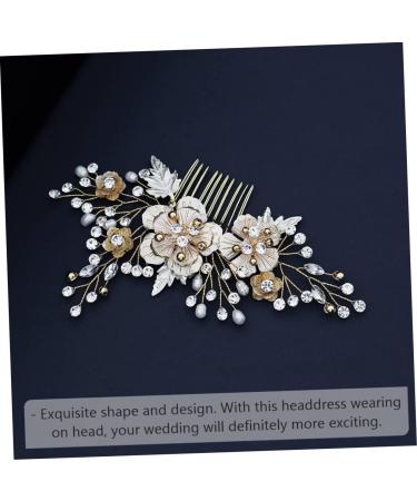 Hair Clip Headband Women Rhinestone Headwear 1pc Comb Crystal Bobby Pins Rhinestone Hair Pins - Buy Online on GoSupps.com