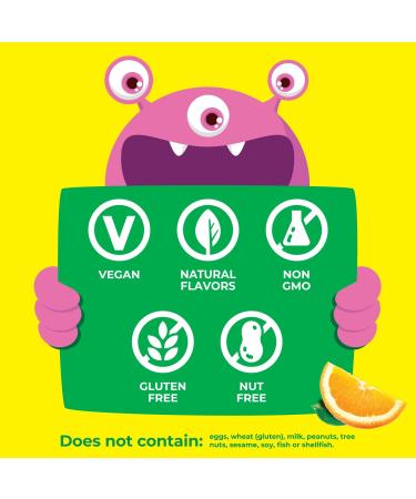 VitaWorks Kids Biotin 5000mcg Chewable Tablets - Natural Orange Flavor - 120 Chewables for Hair, Skin, Nails - Vegan, GMO-Free, Gluten-Free - Buy Online on GoSupps.com