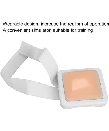 Brrnoo Plastic Injection Training Pad - Practical Wearable Design for Intramuscular Injections - Reusable & Durable - Buy Online on GoSupps.com