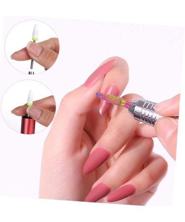 POPETPOP 1 nail polish set nail drill bits nails kits nail grinding head nail file manicure tool electric nail drill nail kit nail bit Nail Drill Grinding Tool Nail supplies Metal colorful - Buy Online on GoSupps.com