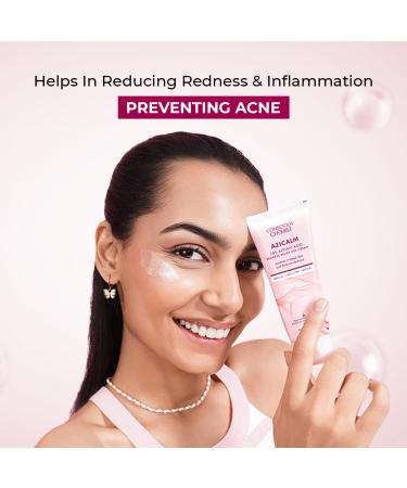 Conscious Chemist 10% Azelaic Acid Cream 50g | Face Moisturizer for Acne-Prone Skin Redness Relief & Irritation | For Men & Women | All Skin Types | Azicalm - Buy Online on GoSupps.com