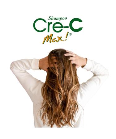 Cre-C Max Cleansing and Strengthening Shampoo for Hair Loss Prevention - 8.46 FL Oz Bottle - Buy Online on GoSupps.com
