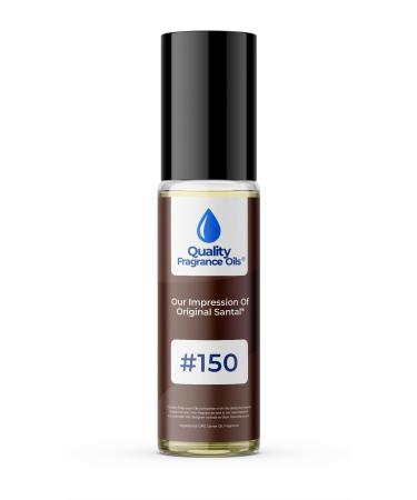 Quality Fragrance Oils' Impression #150 Inspired by Original Santal (10ml Roll On) Original Santal Impression #150 0.34 Fl Oz (Pack of 1)