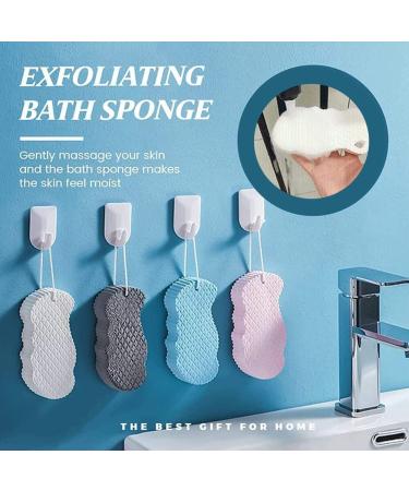 Exfoliating Bath Body Sponge Ultra Soft Exfoliating Sponges Magic Bath Sponges Bath Sponges for Kids Exfoliating Body Sponge Spa Scrub Dead Skin Dead Skin Sponge Remover (4 Pieces) - Buy Online on GoSupps.com