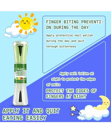 Nail Biting & Thumb Sucking Treatment for Kids | Safe & Natural with Plant Extract | Bitter Taste Formula for Healthy Nail Care - Buy Online on GoSupps.com