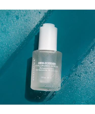 Kinder Beauty Dew-Gooder Hyaluronic Serum | Anti-Aging Hydrating Face Serum with Pure Hyaluronic Acid & Niacinamide | Vegan & Cruelty-Free | Moisturizes & Reduces Fine Lines | 1 fl. oz. (30 ml - Buy Online on GoSupps.com