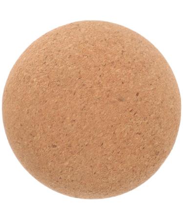 Besportble cork massage ball 10 cm high dense fine particle massage ball for the massage of yoga-rigger-point muscle node deep tissue muscle relief