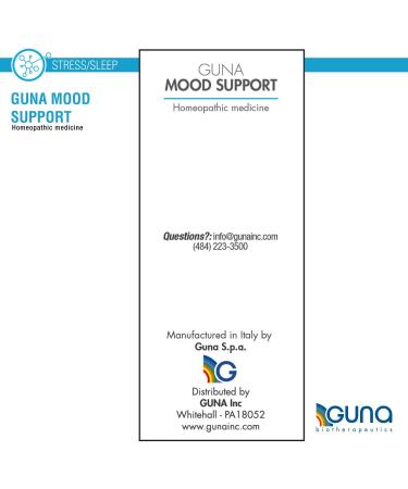 GUNA Mood Support - Natural Homeopathic Remedy for Stress Relief & Relaxation | 1 Ounce - International Shipping Available - Buy Online on GoSupps.com