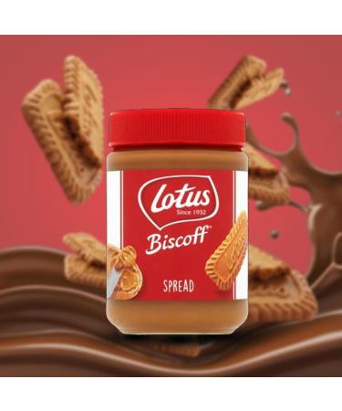 Lotus Biscoff Smooth-Sweet Spread | Indulge the Rich Creamy Flavour | Smooth & Delicious Biscoff-Spread | Vegan Friendly Nut Free - Pack of 1 x 400g - Buy Online on GoSupps.com