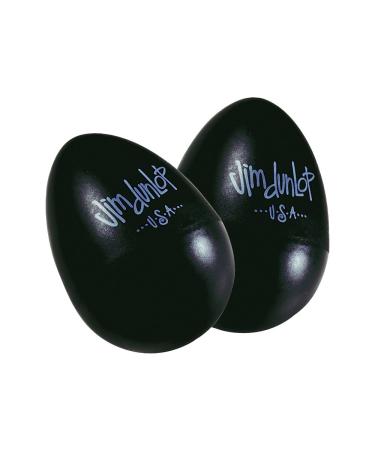 Shaker Maracas Jim Dunlop ADU 9103TBK Noir 2 unit s schwarz