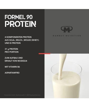 3kg Mammut Formula 90 Protein Shake - Vanilla Flavor & Ceramic Cup Set | High-Quality Protein for Muscle Gain - International Shipping Available - Buy Online on GoSupps.com