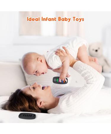 NPET Teething Toys for Babies 6-12 Months | Car Remote Control Teether for Sore Gums Relief | Anti-Drop Silicone Baby Toy BPA Free - Black - Buy Online on GoSupps.com