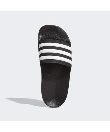 Buy adidas Unisex Kids Adilette Shower Slippers 35 EU - Core Black Ftwr White - International Shipping Available - Buy Online on GoSupps.com
