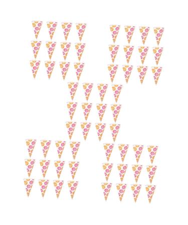 Healeved 250 Pcs Popcorn Bag Cone Treat Bags Cone Shaped Bags Popcorn Cones Bags Cookies Bags Party Gift Pastry Bags Mini Gift Bags for Favors Christmas Cone Bags Paper Wedding Candy Child