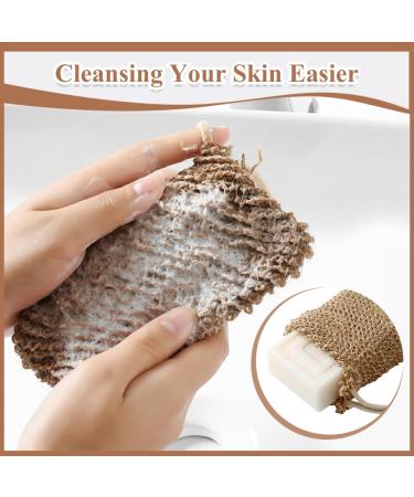 Still Peeling Glove Set - Natural Jute Sisal Exfoliating Hammam Gloves for Body Care - Buy Online on GoSupps.com