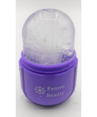 Fenno Beauty Ice Roller for Face & Eyes - Puffiness Relief, Wrinkles, Lifting - Purple Silicone - Buy Online on GoSupps.com