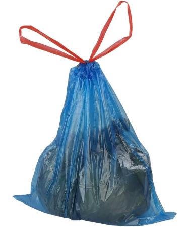 Bringer 200 Bags Blue Tall Kitchen Drawstring Trash Bags 13 Gallon - Buy Online on GoSupps.com