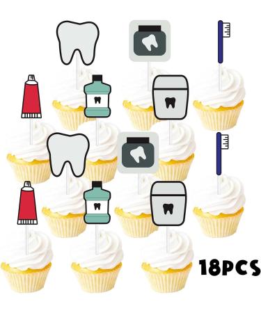 S-Cp-0053 Ice Cream Fruit Dessert Cupcake Topper Colorful Glitter Happy Birthday Sensory Pop Game Theme Decor Supplies Baby Shower Boys Girls Birthday Party Decorations - Buy Online on GoSupps.com