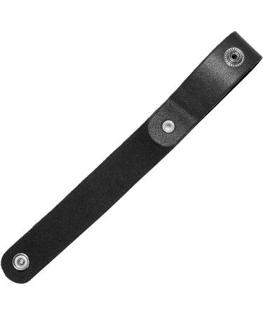 Ardour Crafts Genuine Leather Whip Holster - Black Handmade Holder for Riding Whips & Crops - Buy Online on GoSupps.com