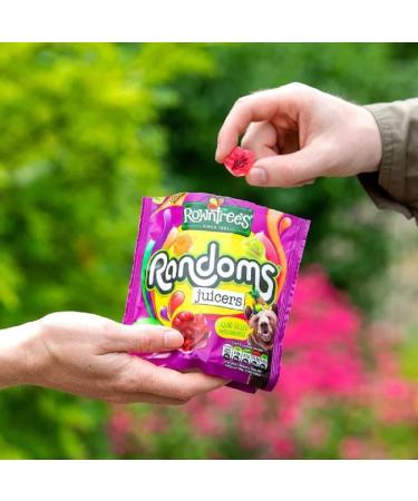 Rowntree's Randoms Juicers Sweets Sharing Pouch 140g - Buy Online on GoSupps.com