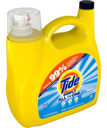Procter & Gamble Simply Clean & Fresh Laundry Detergent - Breeze Scent 138 oz (2-Pack) | International Shipping Available - Buy Online on GoSupps.com
