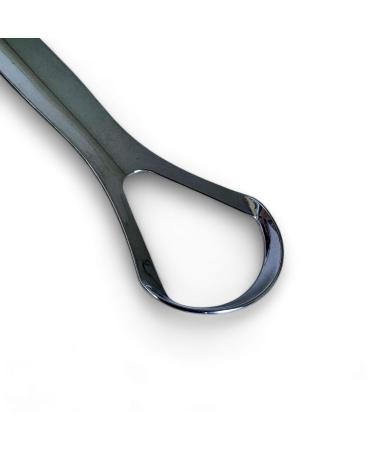 Stainless Steel Tongue Scraper Set for Adults - 2-Pack Cases Reduce Bad Breath & Enhance Oral Hygiene - Easy-to-Use Tongue Cleaner #79019 - Buy Online on GoSupps.com