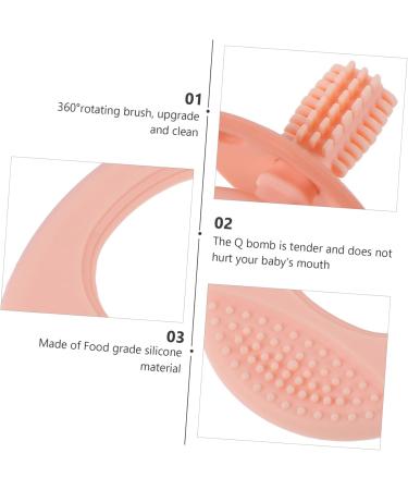 TOVINANNA Silicone Baby Toothbrush (10 Pack) - Safe & Soft Bite Toys for Toddlers & Babies - Ideal Oral Care & Fun Cubes for Early Development - Buy Online on GoSupps.com
