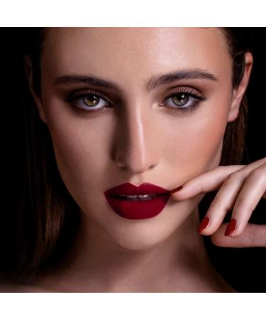 MAKI YIKA Dark Red Lipstick for Women Color Stay Long Lasting Lipsticks, No Smudge Matte Liquid Lipstick Transferproof Cruelty-Free Lip Color | PARTY GO - Buy Online on GoSupps.com