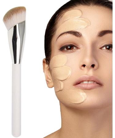 Brush - Oblique Brush - Concealer Makeup Brush Small Nose Contouring Brushes for Dark Circles Puffiness Tmay Foundation Blush Brush - Buy Online on GoSupps.com