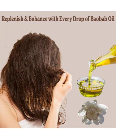 Buy Natural Born Oils Baobab Oil - Organic Cold-Pressed 1 Gallon for Skin & Hair | Deep Moisturizing & Nutrient-Dense - Buy Online on GoSupps.com