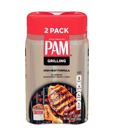PAM No Stick Grilling Spray, 2 pk./5 oz.