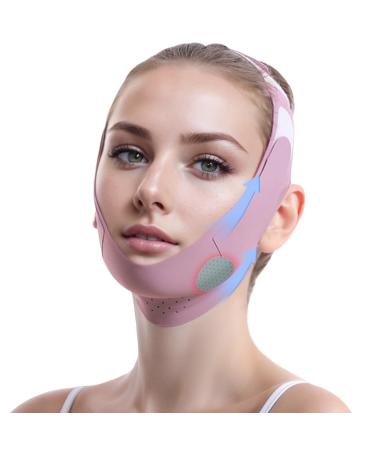 Graphene V-Line Mask Chin Up Mask V Shaped Face Mask Chin strap for sleeping Jaw Exerciser lilac