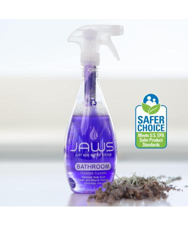 JAWS Foaming Bathroom Cleaner Refill Pods - 24 Pack | Eco-Friendly Refillable Cleaning Supplies for International Shipping - Buy Online on GoSupps.com