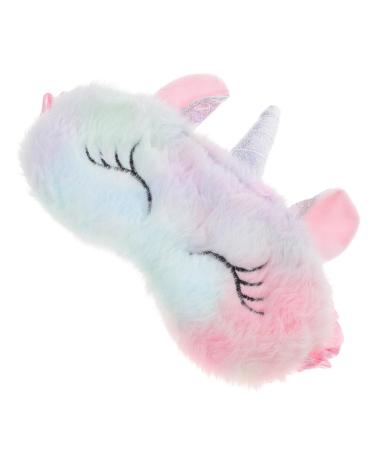 FRCOLOR Cartoon Eye Patch Face Mask for Kids Eye Shades for Unicorn Blindfold Sleep Masks Sleeping Eye Cover Unicorn Eye Cover Eye Mask Sleep Blindfold Eye Shadow Pink Girl Cute 1 Count (Pack of 1) Pink
