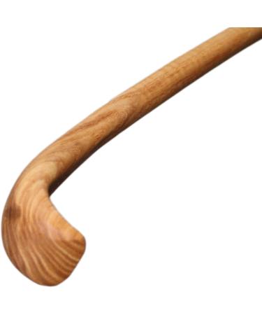Lea Ash Wood Back Scratcher - 50 cm Curved Design | Best International Shipping - Buy Online on GoSupps.com