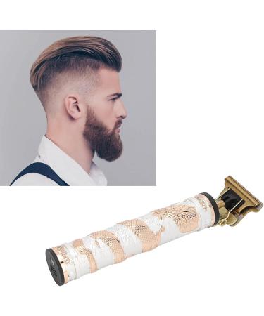 Hair Clipper Hair Clipper for Home Low Noise Electric Hair Clipper Easy to Operate Hair Clipper for Home by Yourself for Gift (White Gold) - Buy Online on GoSupps.com