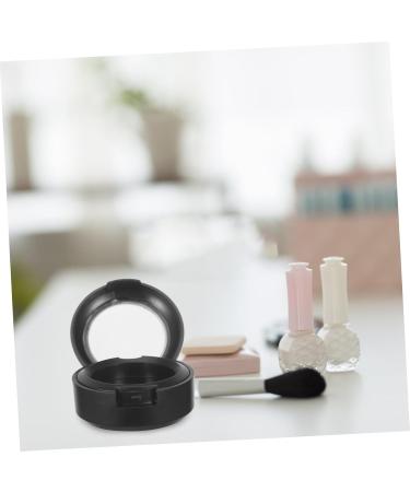 Angoily 10pcs Box Eye Shadow Nose Shadow Box Eyeshadow Cosmetic Travel Containers Makeup Empty Plate Sample 3.8x3.8cm Black - Buy Online on GoSupps.com