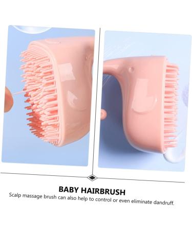 Pink Baby Bath Massager Washer | Portable Infant Shampoo Scrubber | KOMBIUDA - Buy Online on GoSupps.com