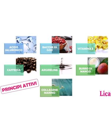 Lica Srl anti-wrinkle eye contour cream with hyaluronic acid 15 ml pack - Buy Online on GoSupps.com