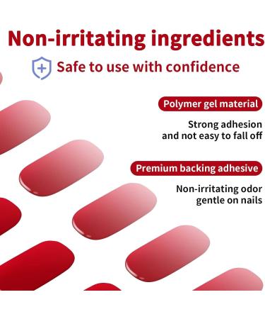 StellaStar Semi Cured Gel Nail Strips Gel Wraps for Nails Easy Apply & Remove 10 HP-012 - Buy Online on GoSupps.com