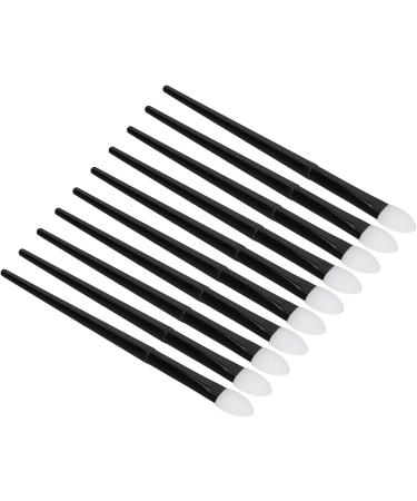 Silicone Eyeshadow Brush Set Soft Reusable Brushes for Liquid Eye Shadows Long Lasting Applicator with Curved Tip Portable Design - Buy Online on GoSupps.com