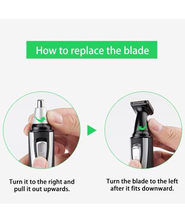 Buy 2-in-1 Cordless Ear & Nose Hair Trimmer - Dual Edge Blades for Facial Hair | International Shipping Available - Buy Online on GoSupps.com