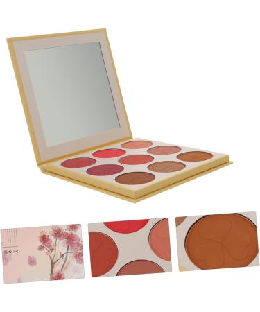 BELLIFFY 1pc 9 Loose Powder Makeup Palette Pressed Powder Pallet Cosmetic Powder Blush Makeup 9 Blush Shade - Buy Online on GoSupps.com