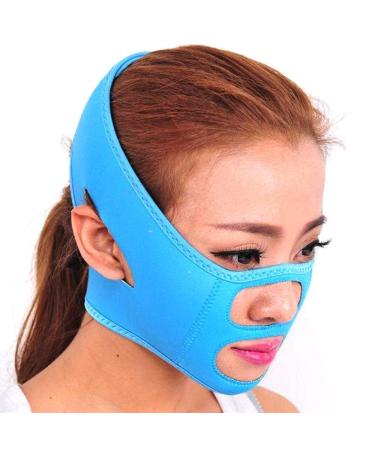 Facelifting bandages facelifting instruments lifting and tightening double chin V-face device facelifting sticker sleep-facelifting massage device Beauty Bandage Beauty Tool Blue Facelifting Blue