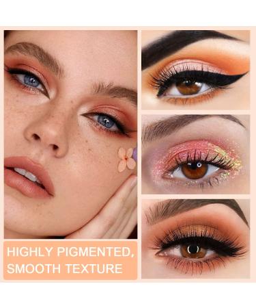 AMY'S DIARY 9 Colors Pink Glitter Eye Shadow Palette - Eye Makeup Cosmetics for Daily Sparkling Looks - O08 - Buy Online on GoSupps.com