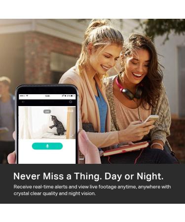 Kasa Indoor Pan/Tilt Smart Security Camera 1080p HD with Night Vision & Motion Detection - Baby & Pet Monitor - Works with Alexa & Google Home - Cloud & SD Card Storage - EC70 - Buy Online on GoSupps.com