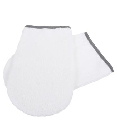 Healeved 1 Pair Waxing Gloves Paraffin Wax Gloves for Hands Hand Wax Bags Hand Moisturizer Gloves Manicure Mitt Mitts for Paraffin Wax Bath Wax Hand Mitt Hand Gloves Towel Tote Bag Mittens 27.5X16.5cm