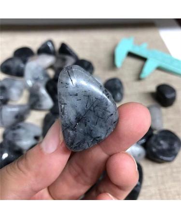 Natural Magic Natural Gemstone Black Tourmaline Tumbled Crystals Stone for Decoration Stone Mineral Specimen - Buy Online on GoSupps.com