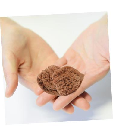 Beaupretty 2-Pack Walnut Stress & Hand Massage Balls Fitness Hand Training & Stress Relief for Adults - Buy Online on GoSupps.com