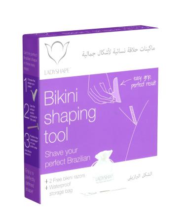 Ladyshape 8717953038531 Brazilian Bikini Shaping Tool Purple/White - Buy Online on GoSupps.com